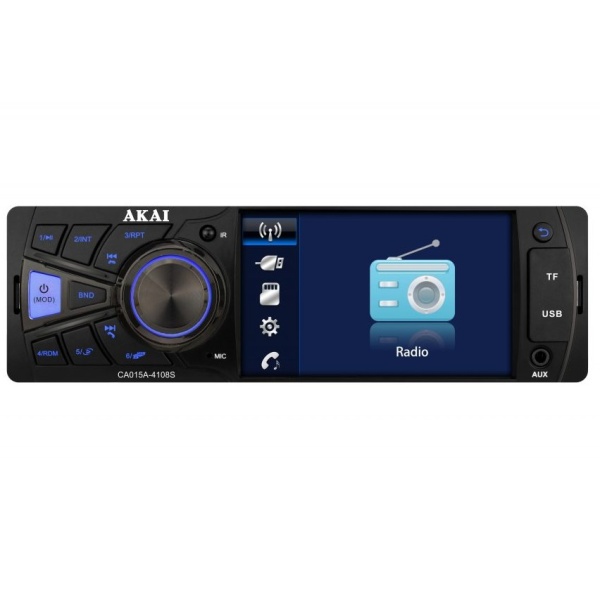 Radio MP3 Player Auto Akai CA015A-4108S Display 4 Inch Bluetooth 060421-2